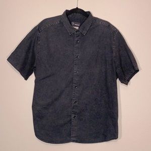Casual Short Sleeve Button Down Shirt